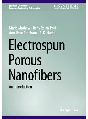 预订 Electrospun Porous Nanofibers: An Introduction 静电纺丝多孔纳米纤维：导论: 9783031861055