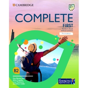 预订 Complete First Student’s Book Without Answers: 9781108903349