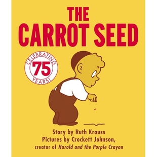 Board Book The Carrot 9780694004928 rpkg Seed Anniversary 预订 75th
