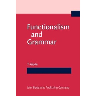 Grammar. and 9789027221476 Functionalism 预订
