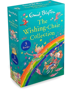 现货 飞天魔椅历险记3册套装 英文原版 Enid Blyton 伊妮德·布莱顿 The Wishing Chair 3 Copy Flexi Slipcase
