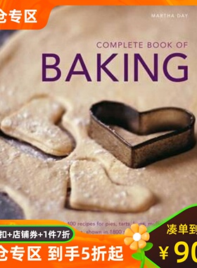 【预售】Complete Book of Baking: Over 400 Recipes for Pies