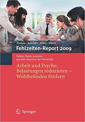 【预订】Fehlzeiten-Report 2009 9783642010774