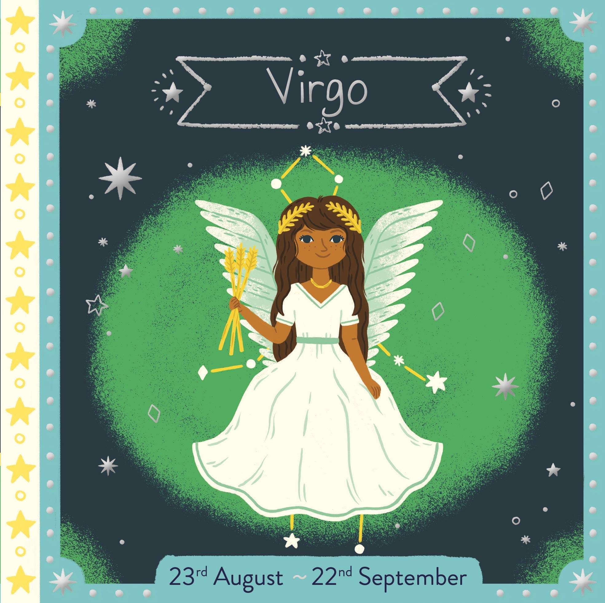 科学与神话 儿童低幼启蒙 绘本故事礼品书 英文原版 virgo (my stars)