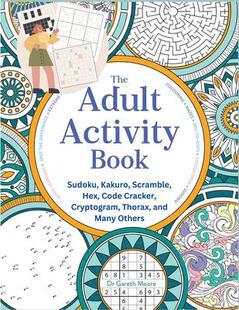 Scramble Thorax Hex Code Activity Sudoku 9781805472537 Many Adult Book Kakuro Cryptogram Cracker and The 预订