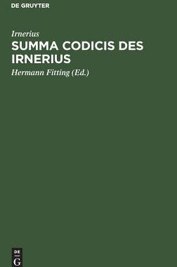 【预订】Summa codicis des Irnerius 9783111165028