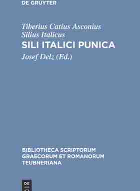 【预订】Sili Italici Punica 9783598718045