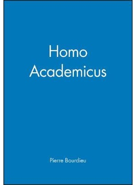预订 Homo Academicus: 9780745608310