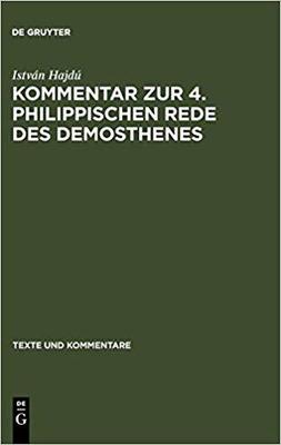【预订】Kommentar zur 4. Philippischen Rede des Demosthenes 9783110169300