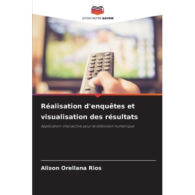 预订 Réalisation d’enquêtes et visualisation des résultats: 9786209409165