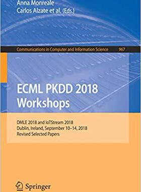 【预售】ECML PKDD 2018 Workshops