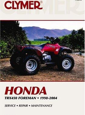 [预订]Honda TRX450 Foreman 1998-2004 9780892878963