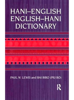 预订 Hani-English - English-Hani Dict: 9781138975798