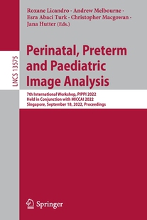 Preterm and Paediatric Analysis Perinatal Image 9783031171161 预订