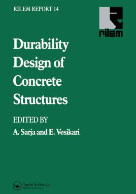 【预订】Durability Design of Concrete Structures