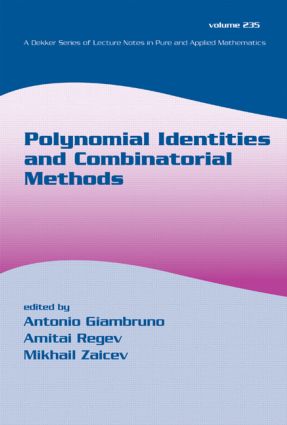 【预订】Polynomial Identities And Combinatorial Methods