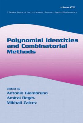 【预订】Polynomial Identities And Combinatorial Methods