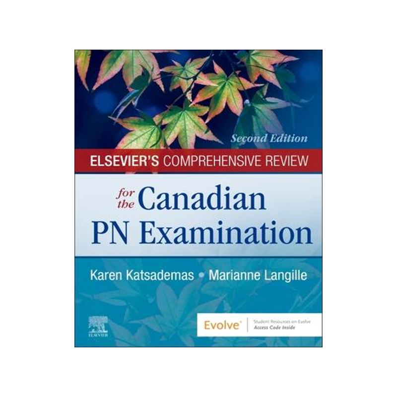 [预订]Elsevier’s Comprehensive Review for the Canadian PN Examination 9780323872669 - 白底图