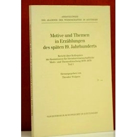 预订 Motive und Themen in Erzählungen des späten 19. Jahrhunderts: Bericht über Kolloquien der Kommission für litera