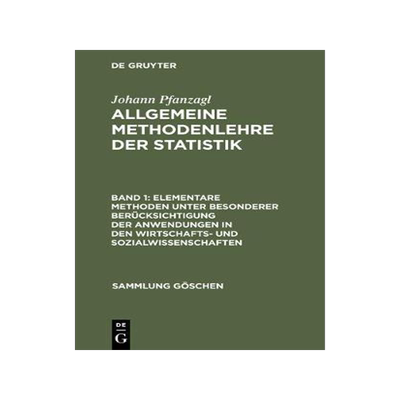 预订 Elementare Methoden unter besonderer Berücksichtigung der Anwendungen in den Wirtschafts- und Sozialwissenschaften