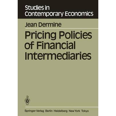 预订 Pricing Policies of Financial Intermediaries: 9783540130802