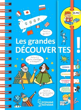 现货 拉鲁斯儿童百科手册 告诉我那些大发现 法语原版 法国小学知识拓展小语种阅读 Dis-moi! Les grandes découvertes!