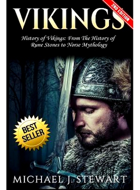 预订 Vikings: History of Vikings: From the History of Rune Stones to Norse Mythology: 9781547021574
