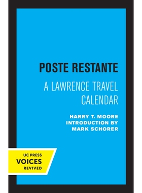 预订 Poste Restante: A Lawrence Travel Calendar Poste Restante：劳伦斯旅行日历: 9780520345942