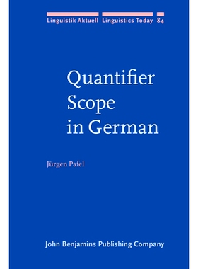 预订 Quantifier Scope in German: 9789027228086
