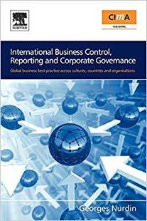 【预订】International Business Control, Reporting and Corporate Governance