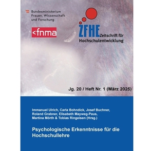 预订 Zfhe 20-1: Psychologische Erkenntnisse für die Hochschullehre: 9783819297502