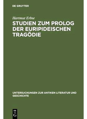 预订 Studien zum Prolog der euripideischen Tragödie: 9783110100006