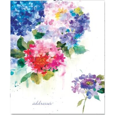 预订 Hydrangeas Large Address Book: 9781441320209