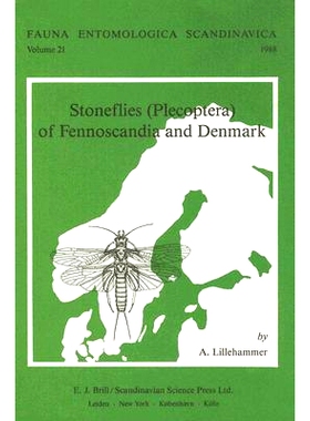 预订 Stoneflies (Plecoptera) of Fennoscandia and Denmark 芬诺斯坎迪亚和丹麦的石蝇（褶翅目）: 9789004086951