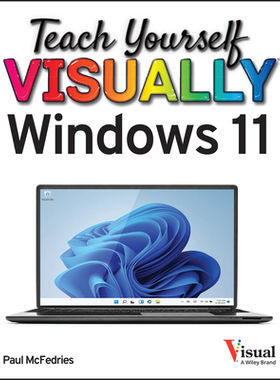 【预订】Teach Yourself Visually Windows 11 9781119866442