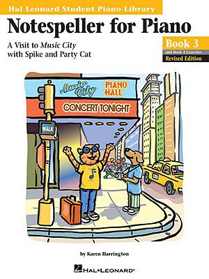 【预售】Notespeller for Piano, Book 3: Hal Leonard Student Piano Library