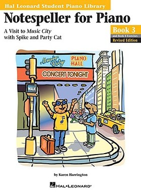 【预售】Notespeller for Piano, Book 3: Hal Leonard Student Piano Library