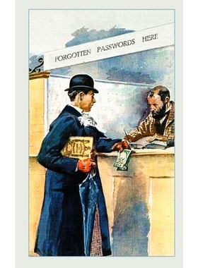 预订 Forgotten Passwords Here: Internet passwords, addresses and usernames, humorous cover with A-Z index: 9781989194508