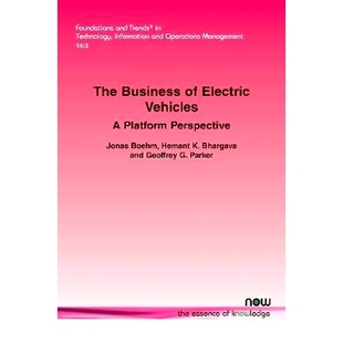 Vehicles Electric 9781680837629 电动汽车业务：平台视角 The 预订 Business