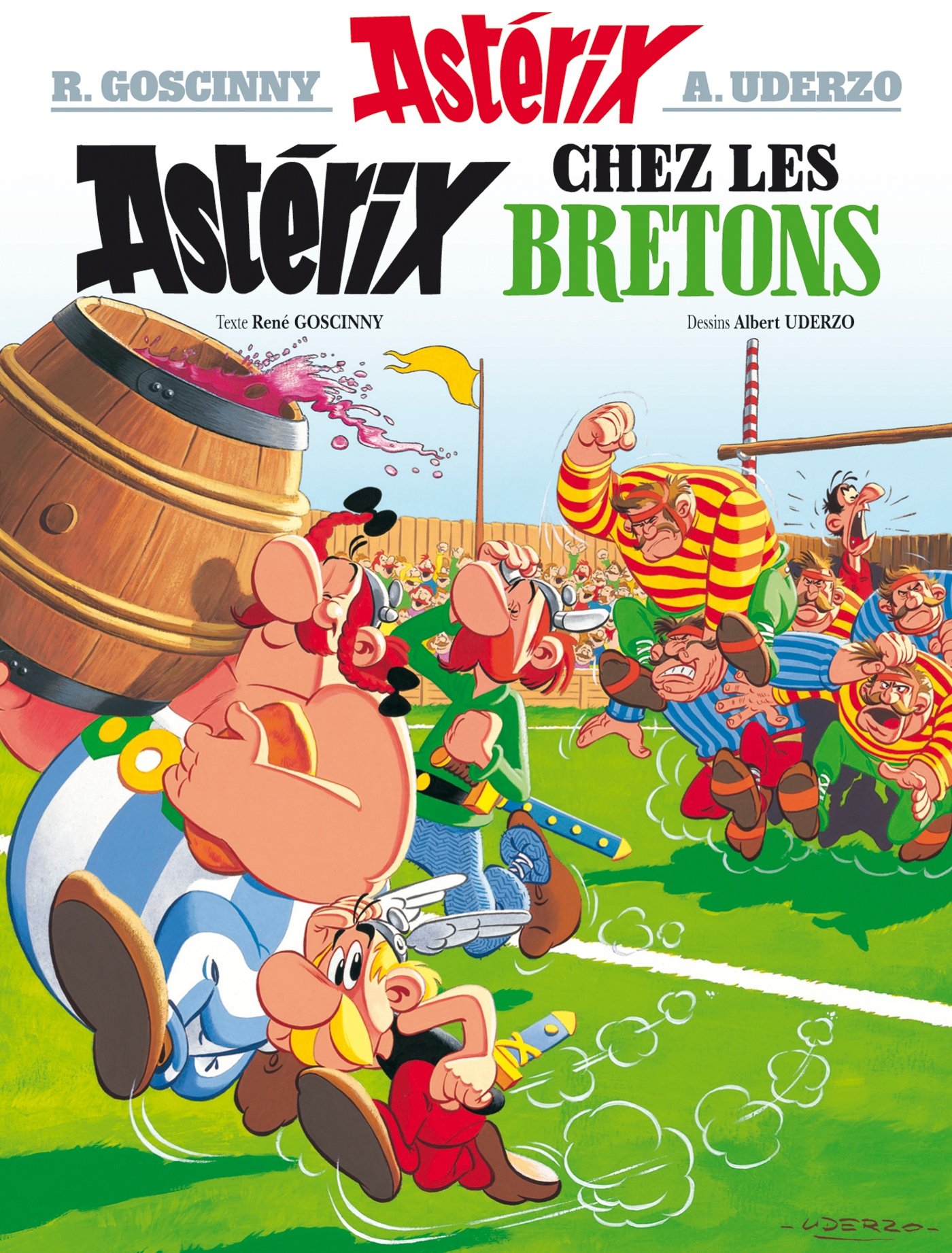 法语原版 高卢英雄历险记8：阿斯特克斯在不列颠 Une aventure d'Astérix Vol. 8：Astérix chez les Bretons 法国经典漫画 BJ