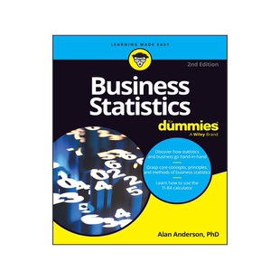 [预订]Business Statistics For Dummies, 2Nd Edition 9781394219926