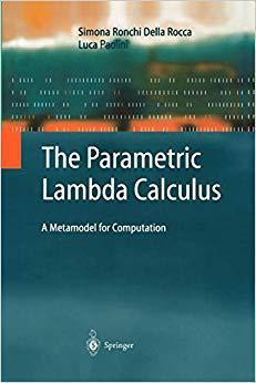 【预订】The Parametric Lambda Calculus 9783642057465