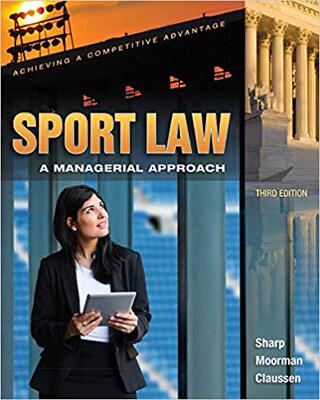 【预售】Sport Law: A Managerial Approach