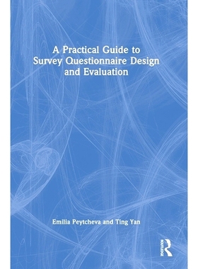 预订 A Practical Guide to Survey Questionnaire Design and Evaluation: 9781032435404