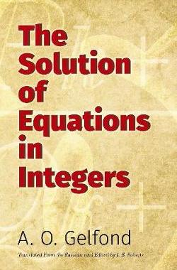 【预订】The Solution of Equations in Integers