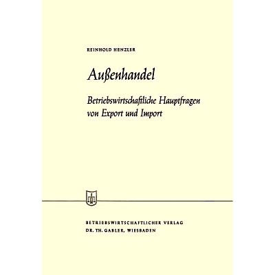 Betriebswirtschaftliche Hauptfragen von