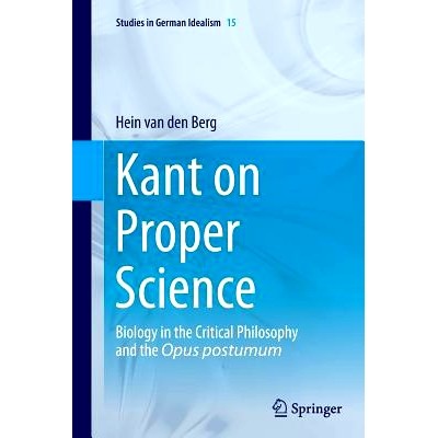 Biology in the Critical Philosophy and t