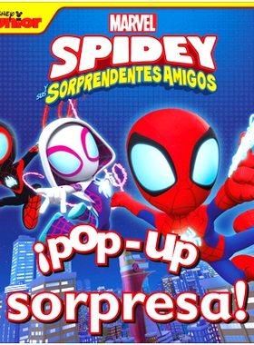 预订 ¡Pop-Up Sorpresa! Spidey Y Sus Sorprendentes Amigos (Pop-Up Peekaboo! Marvel Spidey and His Amazing Friends): 9780