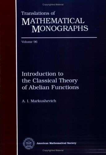 【预售】Introduction to the Classical Theory of Abelian Functions