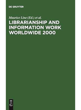 预订 Librarianship and Information Work Worldwide 2000: 9783598115202
